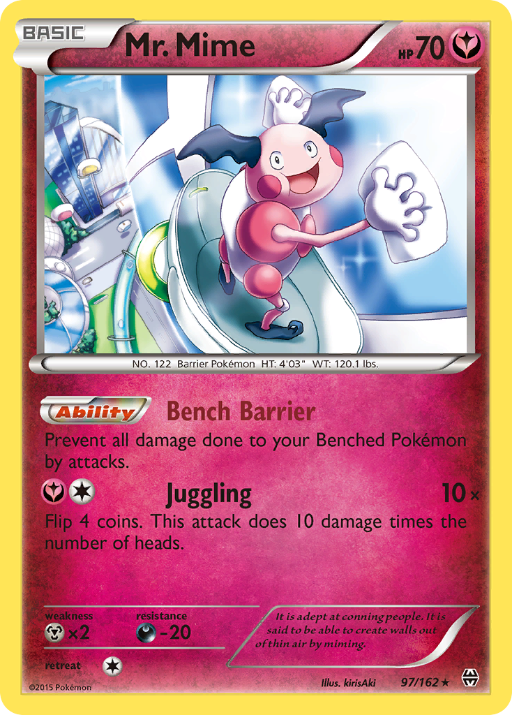 Mr. Mime (97/162) [XY: BREAKthrough] | Tables and Towers