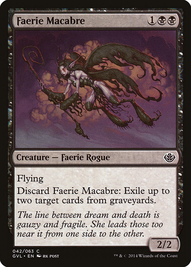 Faerie Macabre (Garruk vs. Liliana) [Duel Decks Anthology] | Tables and Towers