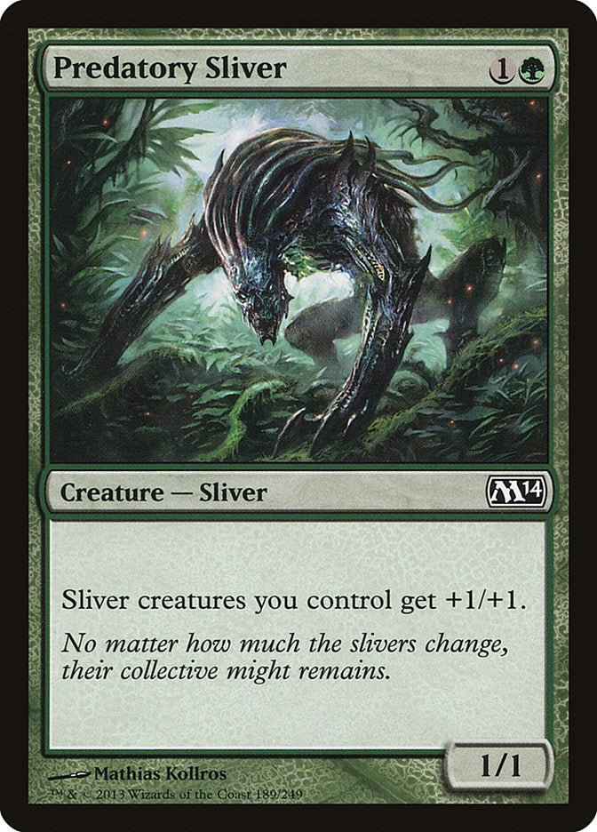 Predatory Sliver [Magic 2014] | Tables and Towers