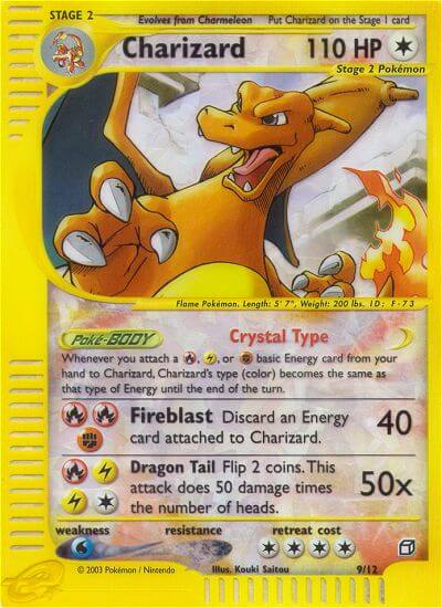 Charizard (9/12) [Box Topper] | Tables and Towers