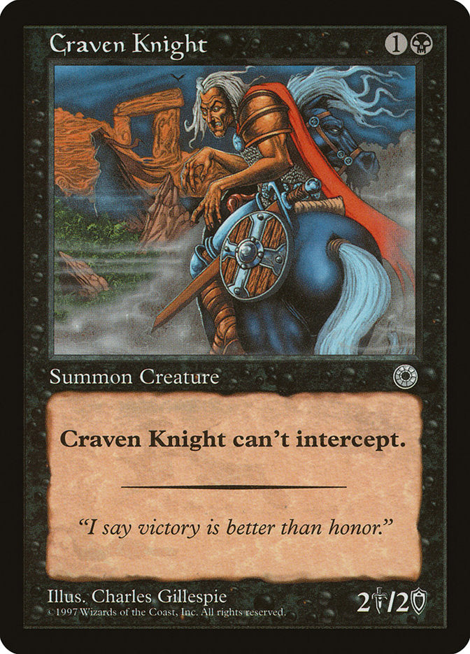 Craven Knight [Portal] | Tables and Towers