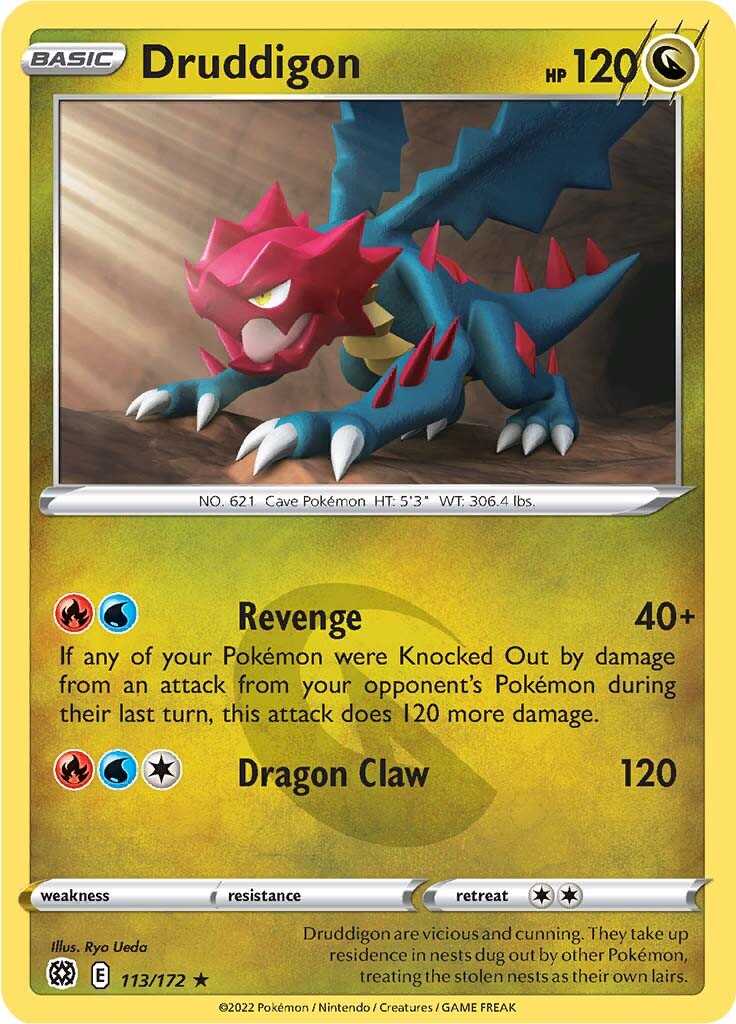 Druddigon (113/172) [Sword & Shield: Brilliant Stars] | Tables and Towers