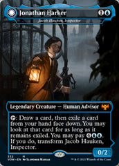 Jacob Hauken, Inspector // Hauken's Insight - Jonathan Harker // Harker's Obsessive Inquiry [Innistrad: Crimson Vow] | Tables and Towers