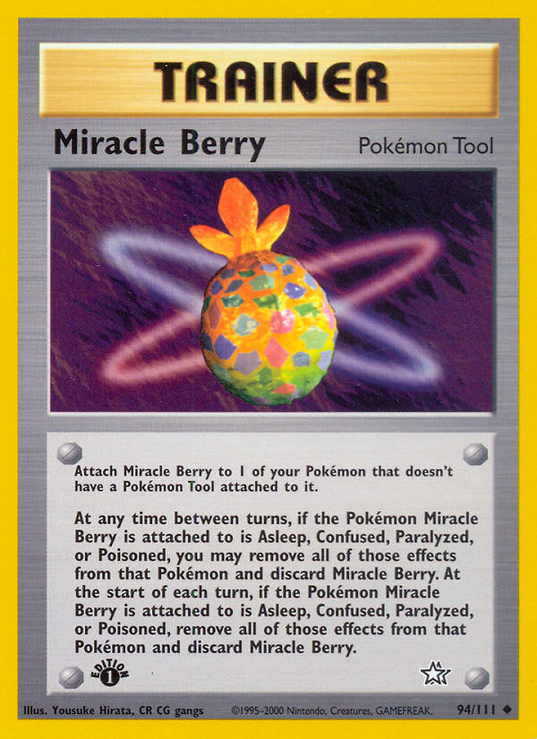 Miracle Berry (94/111) [Neo Genesis 1st Edition] | Tables and Towers