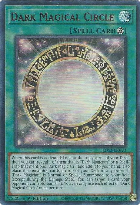 Dark Magical Circle (Red) [LDS3-EN093] Ultra Rare | Tables and Towers