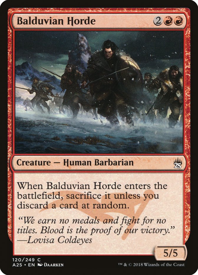 Balduvian Horde [Masters 25] | Tables and Towers