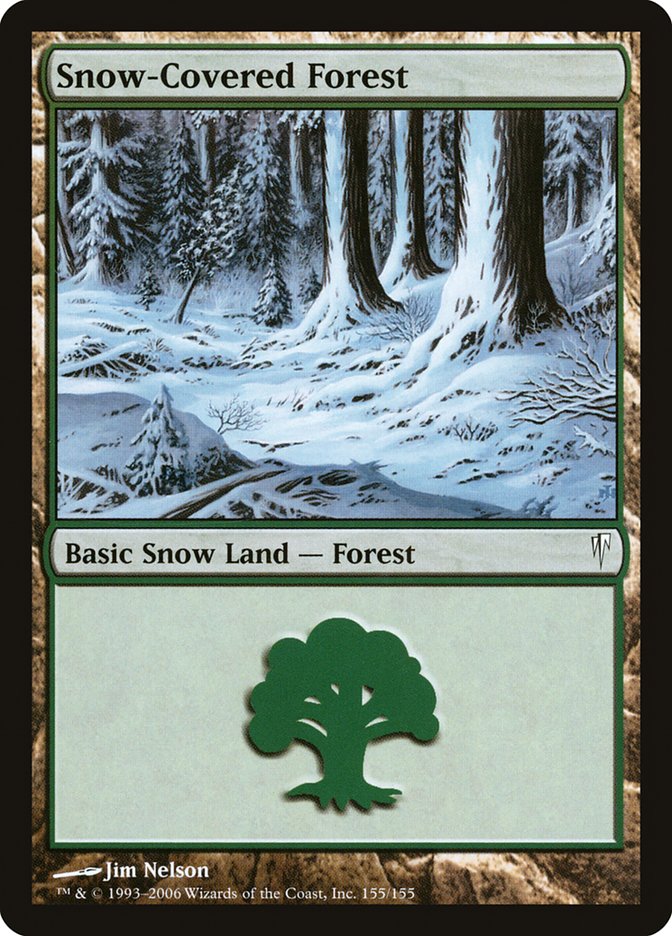 Snow-Covered Forest [Coldsnap] | Tables and Towers