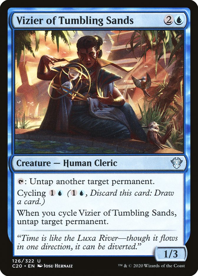 Vizier of Tumbling Sands [Commander 2020] | Tables and Towers