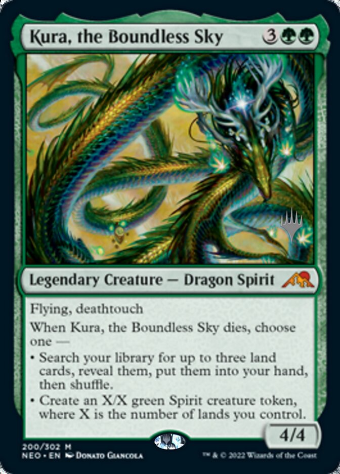 Kura, the Boundless Sky (Promo Pack) [Kamigawa: Neon Dynasty Promos] | Tables and Towers