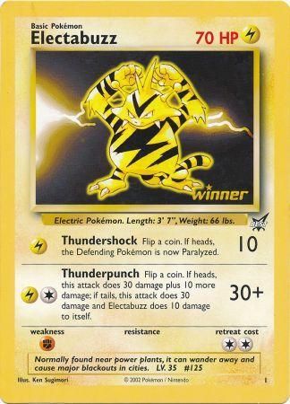 Electabuzz (1) (Jumbo Card) [Best of Promos] | Tables and Towers