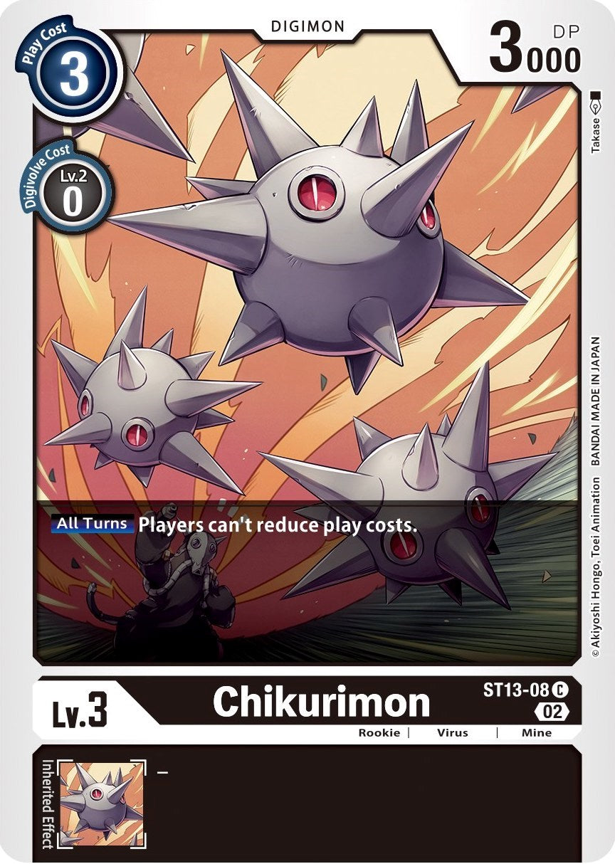 Chikurimon [ST13-08] [Starter Deck: Ragnaloardmon] | Tables and Towers