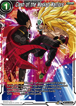 Clash of the Masked Warriors (Rare) (BT13-150) [Supreme Rivalry] | Tables and Towers