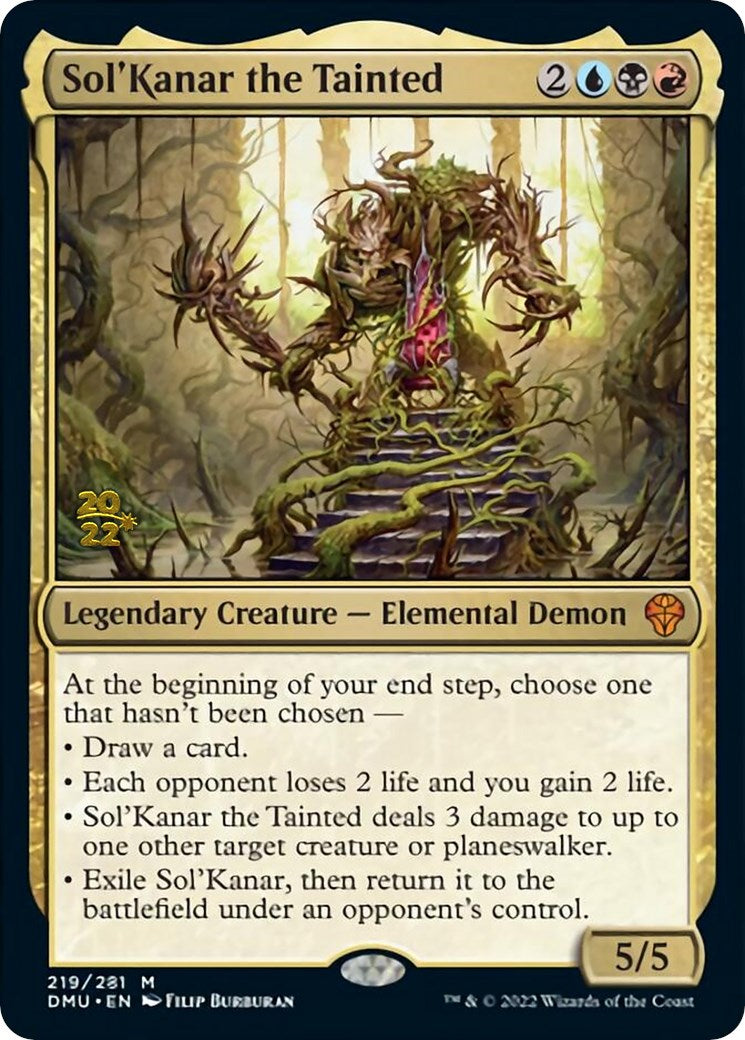 Sol'Kanar the Tainted [Dominaria United Prerelease Promos] | Tables and Towers