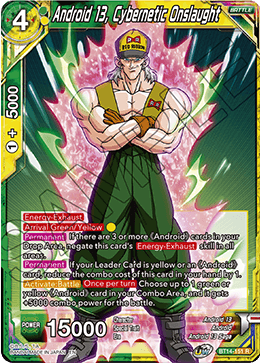 Android 13, Cybernetic Onslaught (BT14-151) [Cross Spirits] | Tables and Towers