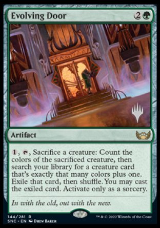 Evolving Door (Promo Pack) [Streets of New Capenna Promos] | Tables and Towers