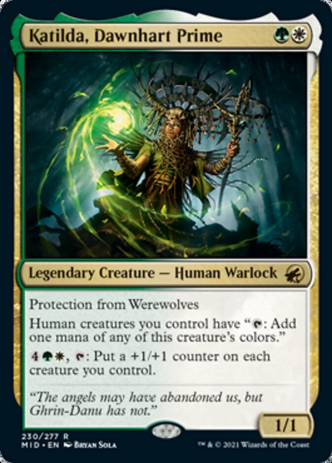 Katilda, Dawnhart Prime [Innistrad: Midnight Hunt] | Tables and Towers