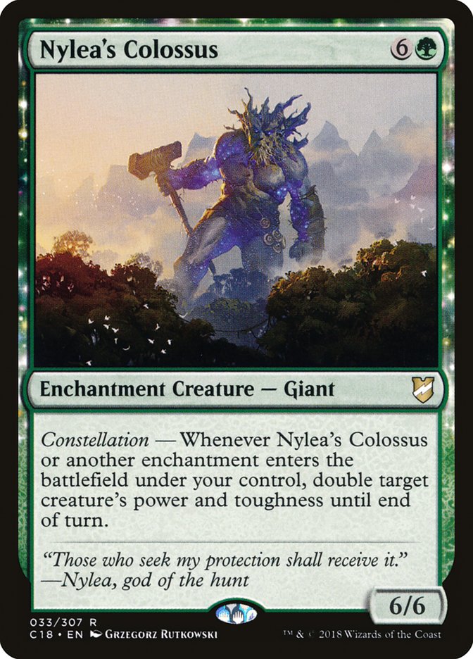 Nylea's Colossus [Commander 2018] | Tables and Towers