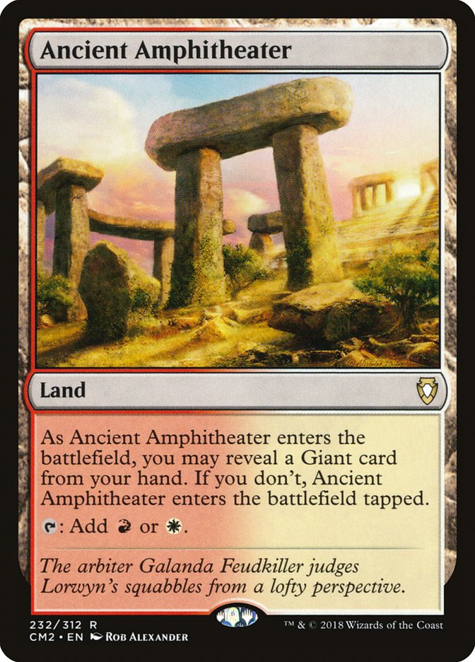 Ancient Amphitheater [Commander Anthology Volume II] | Tables and Towers