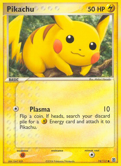 Pikachu (74/112) [EX: FireRed & LeafGreen] | Tables and Towers