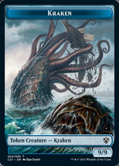 Wurm // Kraken Double-Sided Token [Commander 2021 Tokens] | Tables and Towers