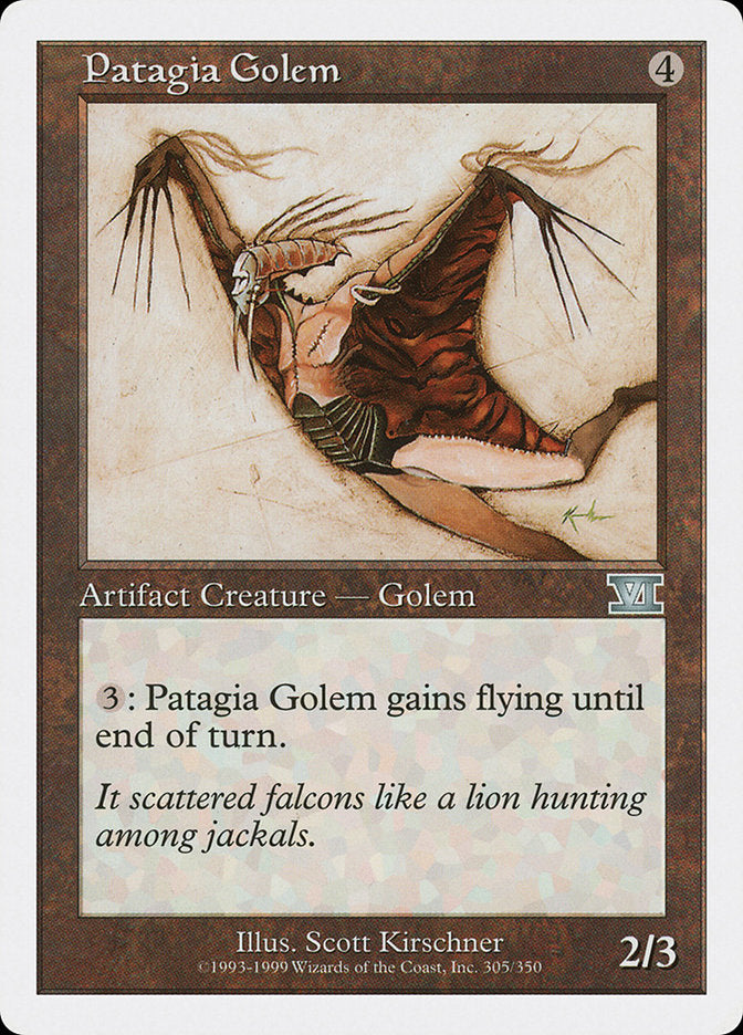 Patagia Golem [Classic Sixth Edition] | Tables and Towers