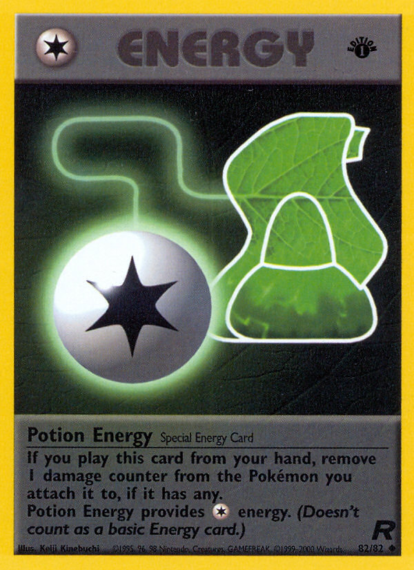 Potion Energy (82/82) [Team Rocket 1st Edition] | Tables and Towers