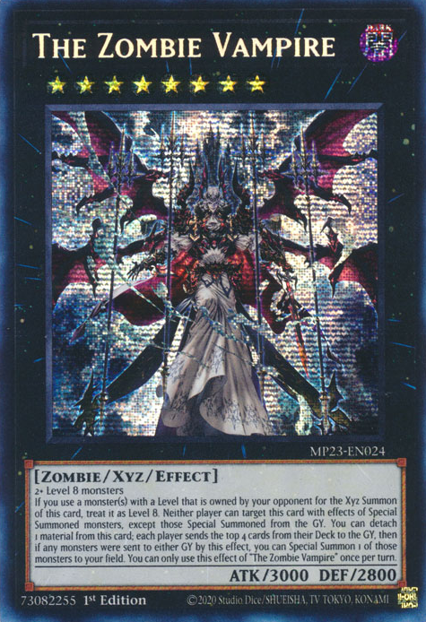 The Zombie Vampire [MP23-EN024] Prismatic Secret Rare | Tables and Towers