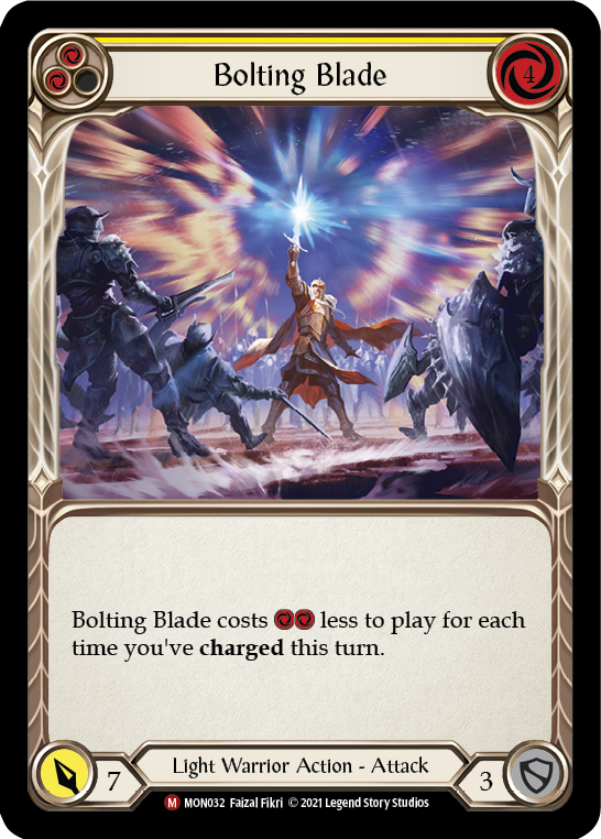 Bolting Blade [MON032] (Monarch)  1st Edition Normal | Tables and Towers