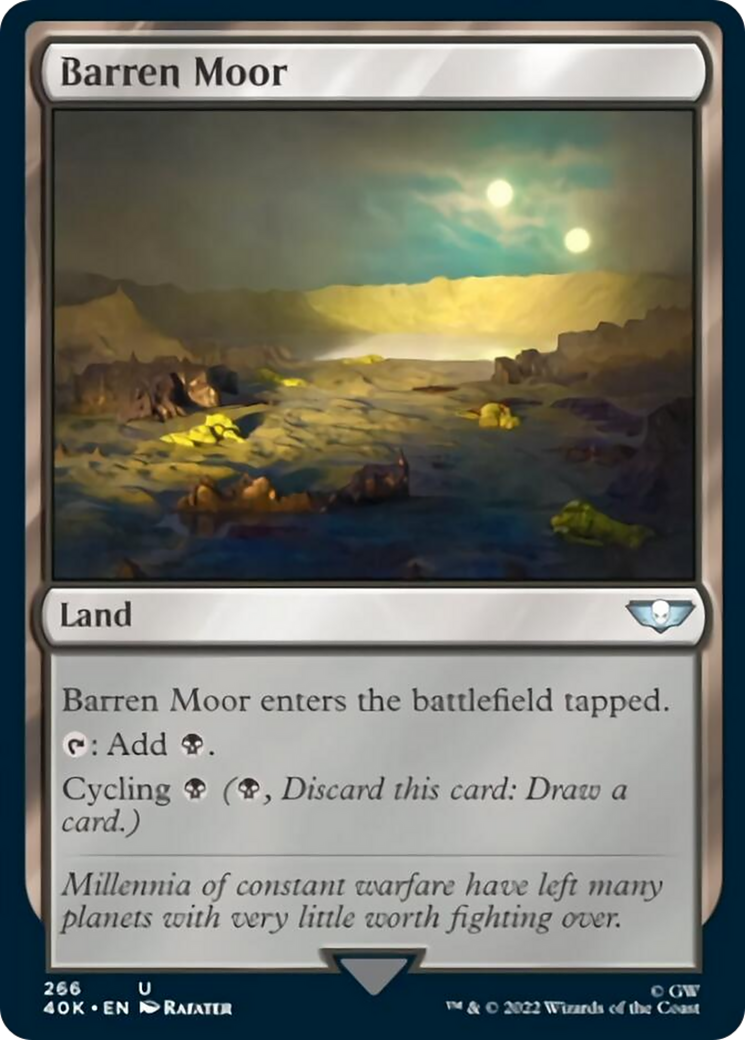 Barren Moor [Warhammer 40,000] | Tables and Towers