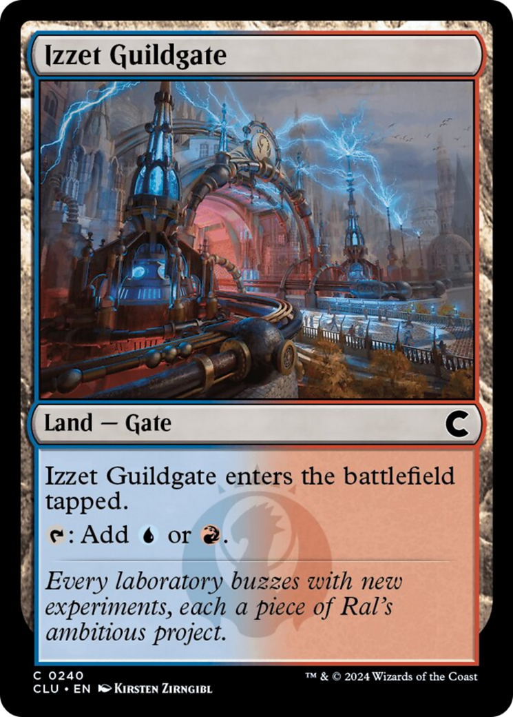 Izzet Guildgate [Ravnica: Clue Edition] | Tables and Towers