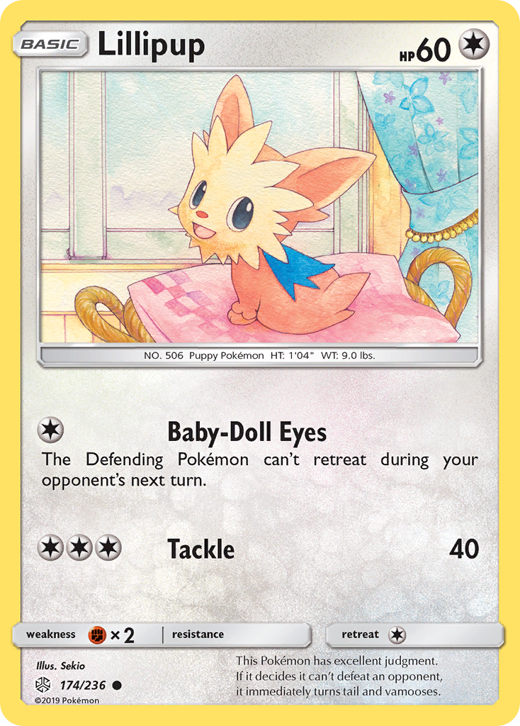 Lillipup (174/236) [Sun & Moon: Cosmic Eclipse] | Tables and Towers