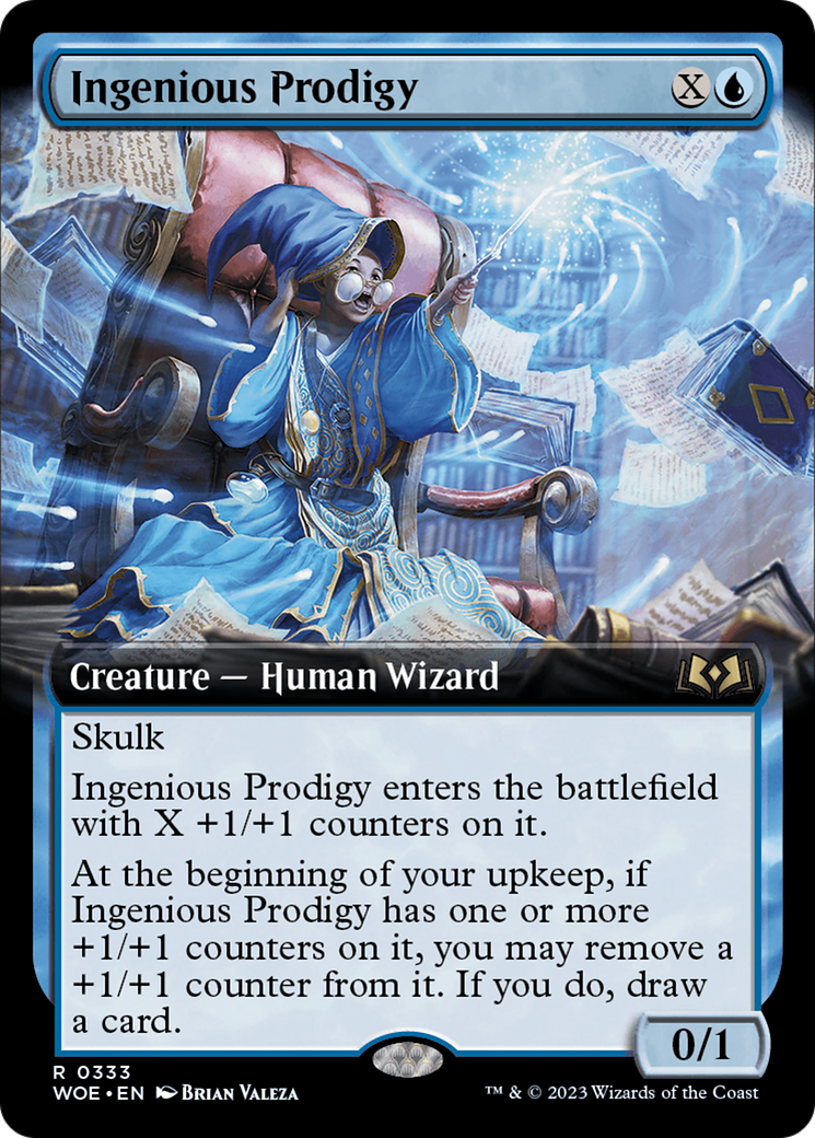 Ingenious Prodigy (Extended Art) [Wilds of Eldraine] | Tables and Towers