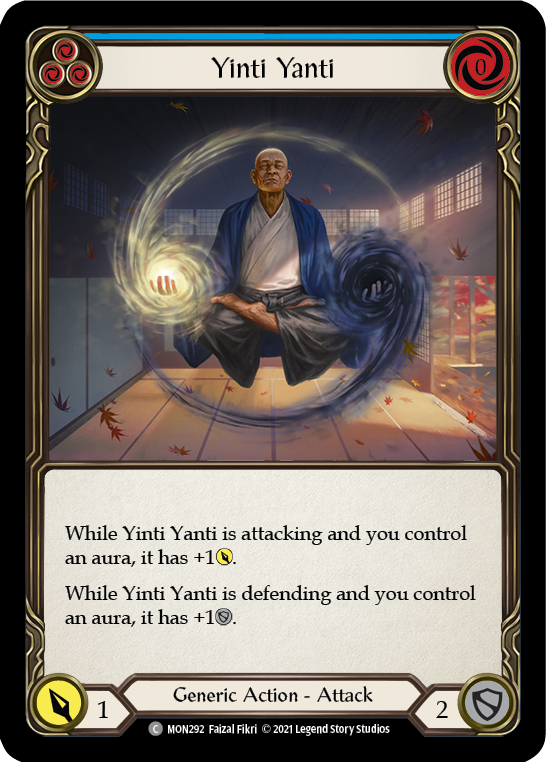 Yinti Yanti (Blue) [MON292] (Monarch)  1st Edition Normal | Tables and Towers