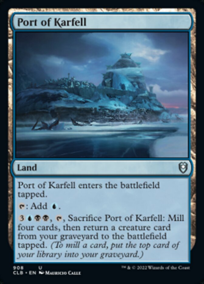 Port of Karfell [Commander Legends: Battle for Baldur's Gate] | Tables and Towers