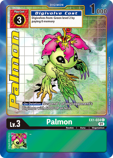 Palmon [EX1-034] (Alternate Art) [Classic Collection] | Tables and Towers