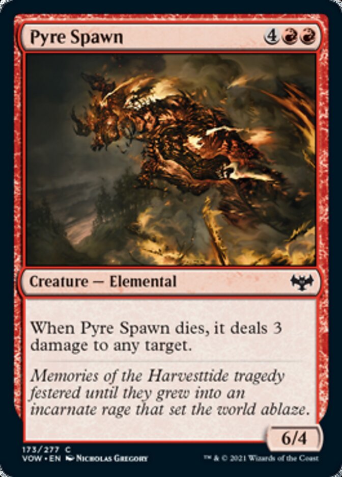 Pyre Spawn [Innistrad: Crimson Vow] | Tables and Towers