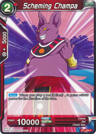 Scheming Champa (BT1-006) [Galactic Battle] | Tables and Towers