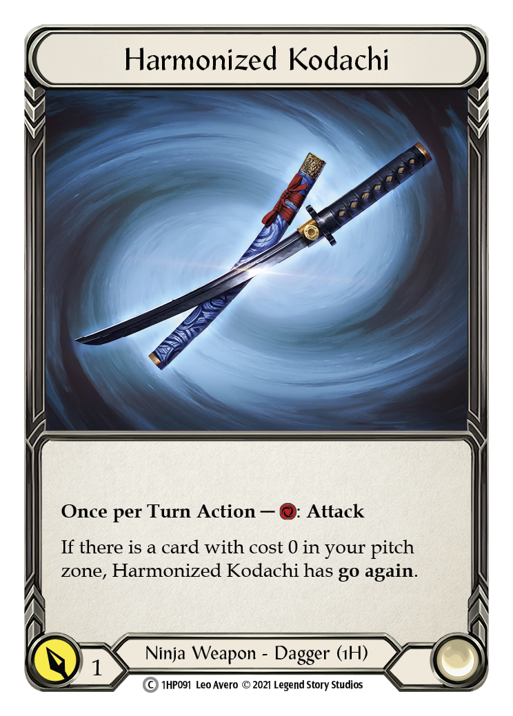 Harmonized Kodachi (Left) [1HP091] (History Pack 1) | Tables and Towers