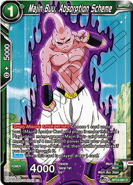 Majin Buu, Absorption Scheme (BT14-081) [Cross Spirits] | Tables and Towers