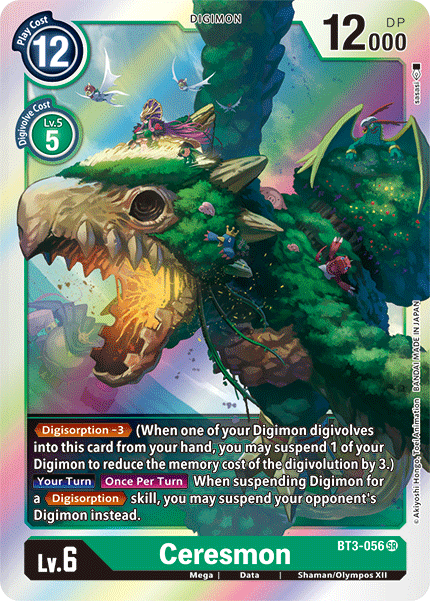 Ceresmon [BT3-056] [Release Special Booster Ver.1.5] | Tables and Towers