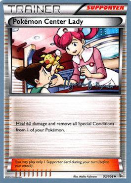 Pokemon Center Lady (93/106) (Primal Groudon - Alejandro Ng-Guzman) [World Championships 2015] | Tables and Towers