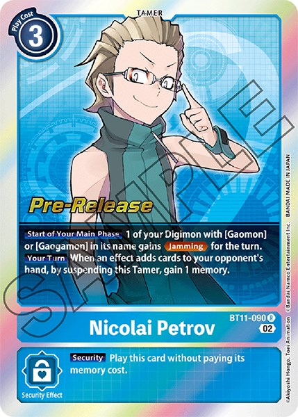 Nicolai Petrov [BT11-090] [Dimensional Phase Pre-Release Promos] | Tables and Towers