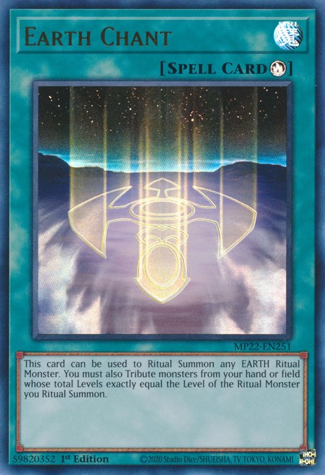 Earth Chant [MP22-EN251] Ultra Rare | Tables and Towers