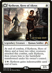 Kytheon, Hero of Akros // Gideon, Battle-Forged [Magic Origins Prerelease Promos] | Tables and Towers