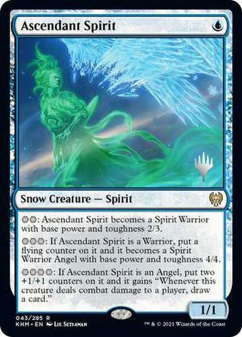 Ascendant Spirit (Promo Pack) [Kaldheim Promos] | Tables and Towers