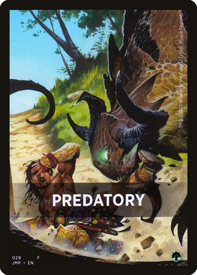 Predatory [Jumpstart Front Cards] | Tables and Towers