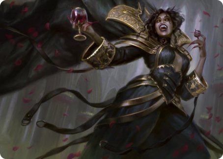 Bloodcrazed Socialite Art Card [Innistrad: Crimson Vow Art Series] | Tables and Towers