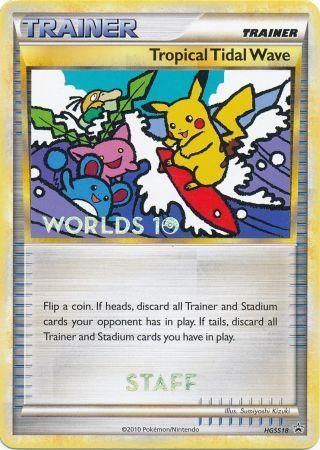 Tropical Tidal Wave (HGSS18) (Staff) [HeartGold & SoulSilver: Black Star Promos] | Tables and Towers