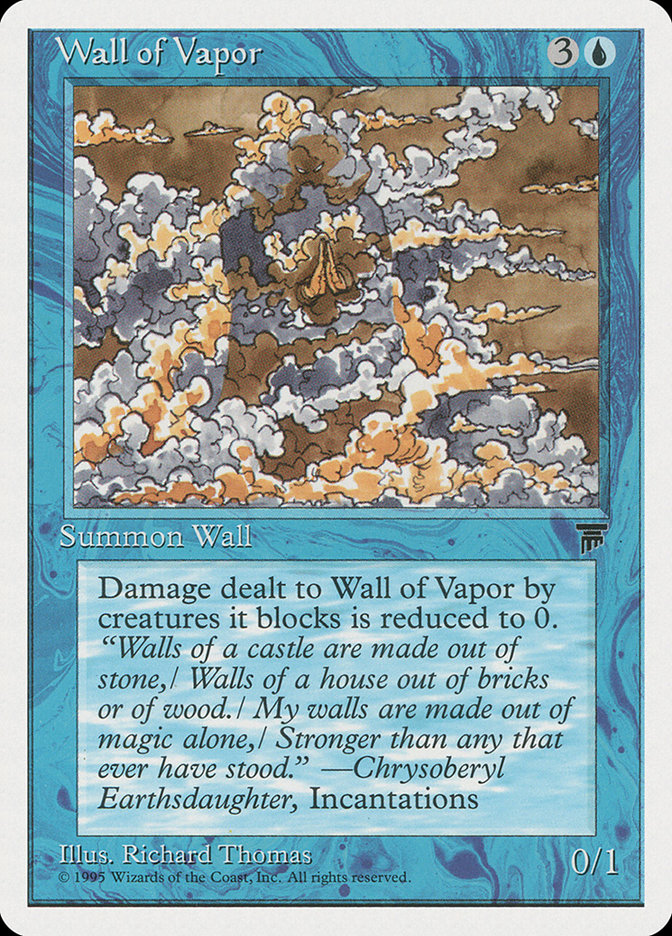 Wall of Vapor [Chronicles] | Tables and Towers