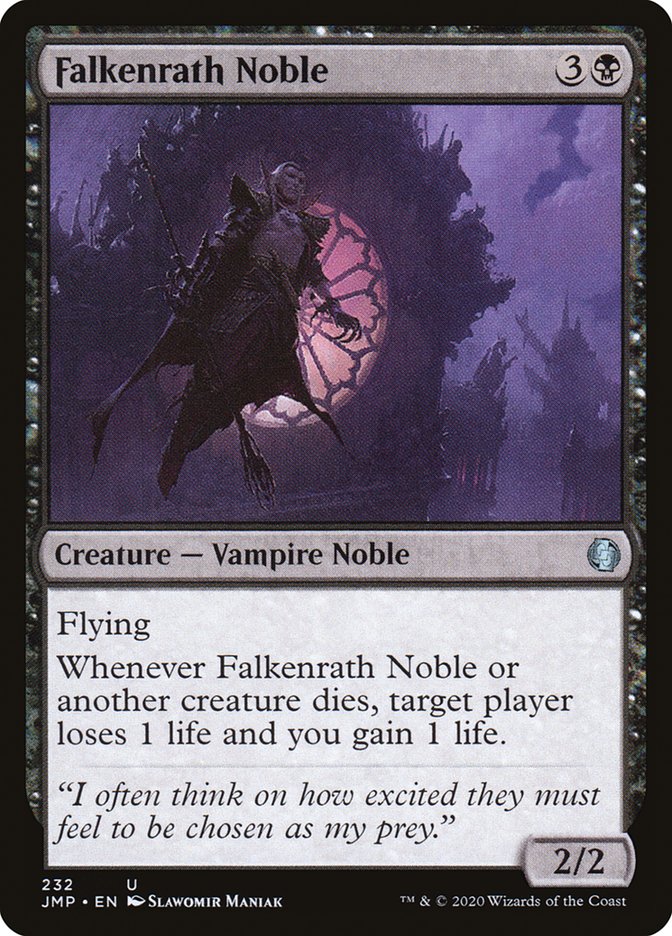 Falkenrath Noble [Jumpstart] | Tables and Towers